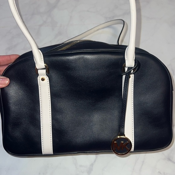 Navy Michael Kors Purse - Picture 2 of 8